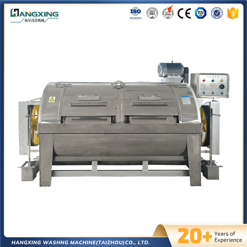 Lavatrice industriale in acciaio inossidabile completo